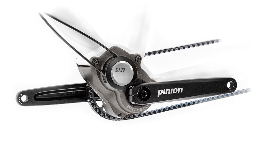 12 speed pinion gearbox